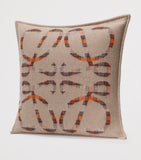 LOEWE cashmere and wool check motif cushion 51cm x 51cm, UK version