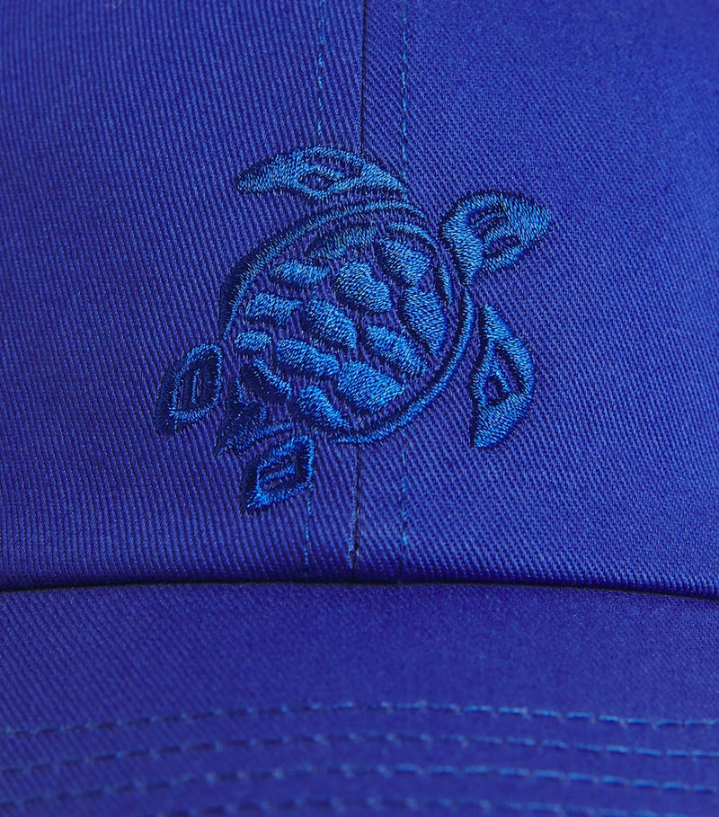 Vilebrequin embroidered turtle baseball cap (British brand)