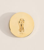 Chloé leather pleats clip-on earrings - British product
