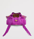 Jimmy Choo medium cinch suede bucket bag (British brand)