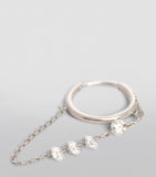 Persée Danaé single earring white gold diamond, imported from the UK