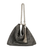 Jimmy Choo Callie clutch in crystal-studded suede - British product