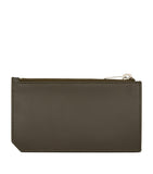 Saint Laurent leather zip-up card holder - British product