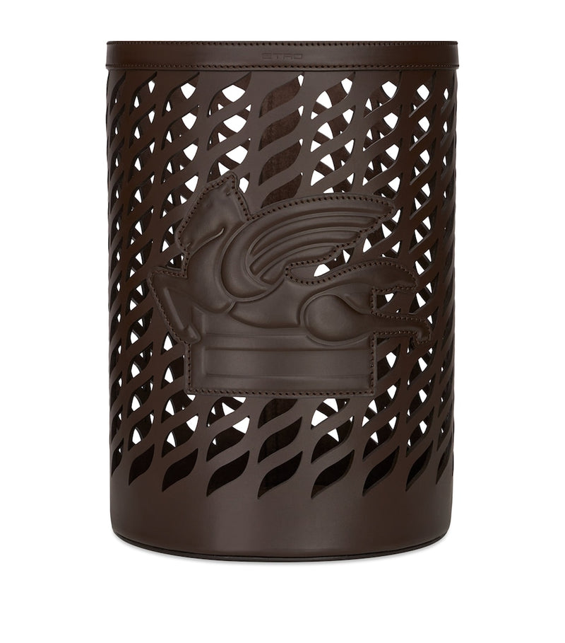 Etro Leather Drill Bin, imported from the UK