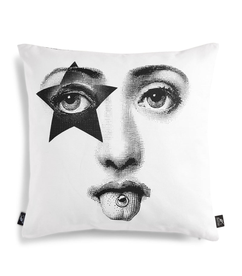 Fornasetti Tema e Variazioni No. 399 cushion 40cm x 40cm - British product