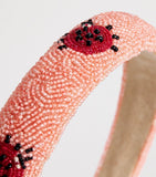 Beaded Ladybird Headband for Children Aged 3 and Above