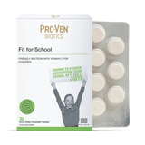 Holland & Barrett Pro-Ven Biotics Fit For School Strawberry Flavour Chewable Tablets 30- Buy online at McGrocer
