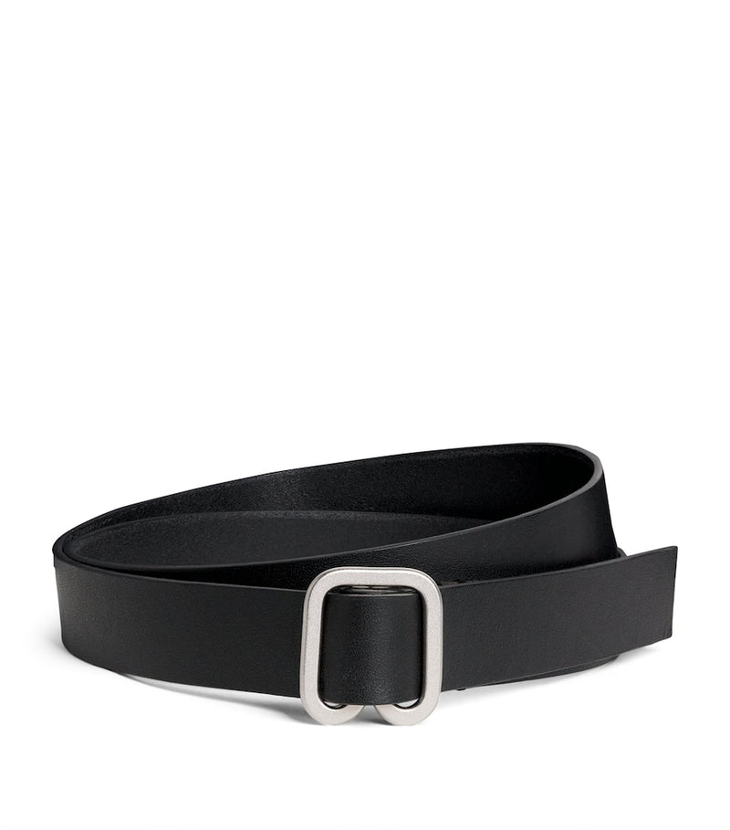 Issey Miyake leather Fork belt 2.5cm, imported from the UK