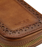 WOLF brogue zipped watch case, UK version
