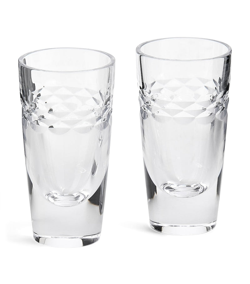 Wedgwood Neo crystal shot glasses set of 2 - British product