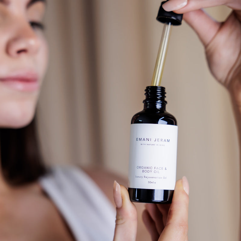 Organic facial and body oil 50ml - British product