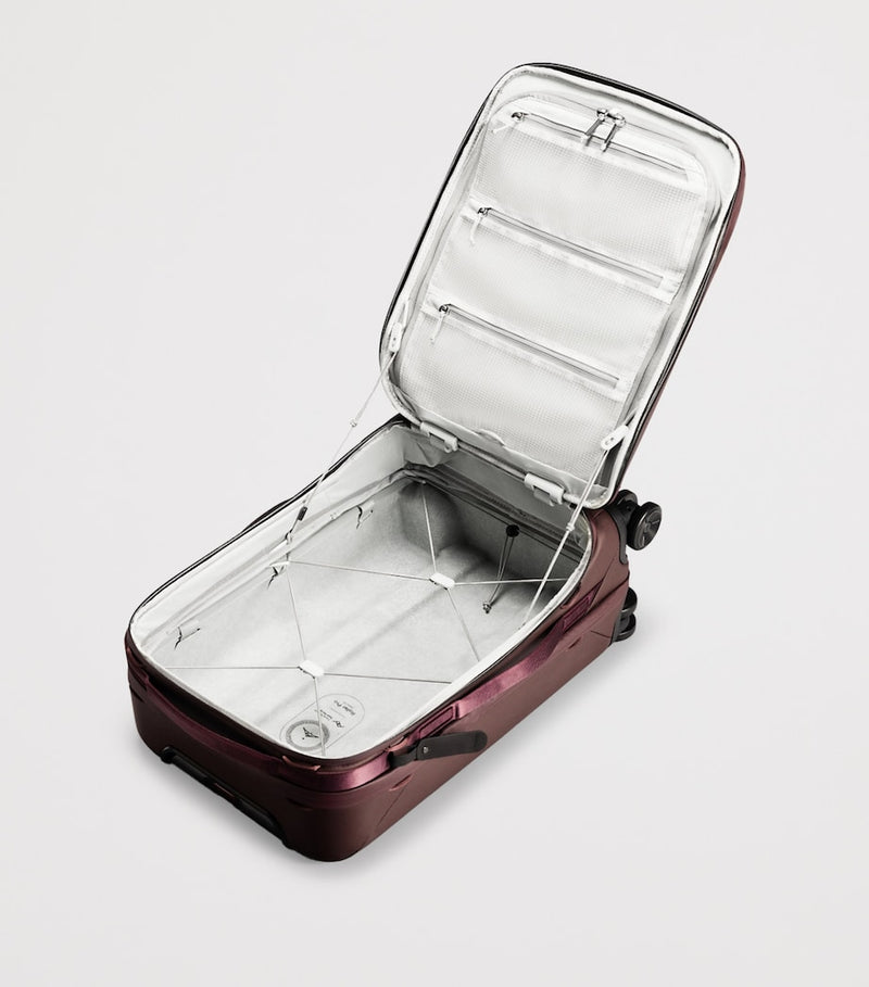 Hard Cabin Suitcase with Hybrid Shell and SlimDrive Trolley System, 55cm
