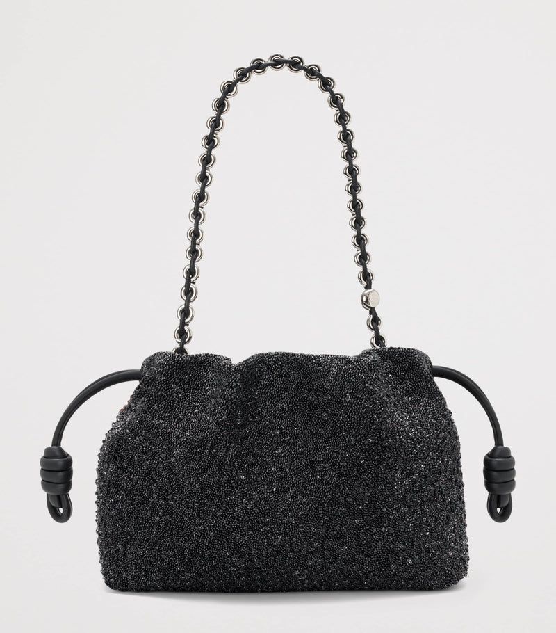 Loewe medium beaded lion flamenco clutch bag, UK version