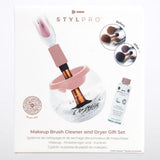 STYLPRO makeup brush cleaner gift set with 250ml cleanser (British brand)