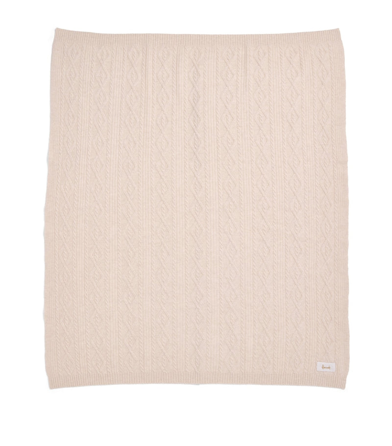 Harrods cashmere shawl pointelle design 85x100cm, UK version