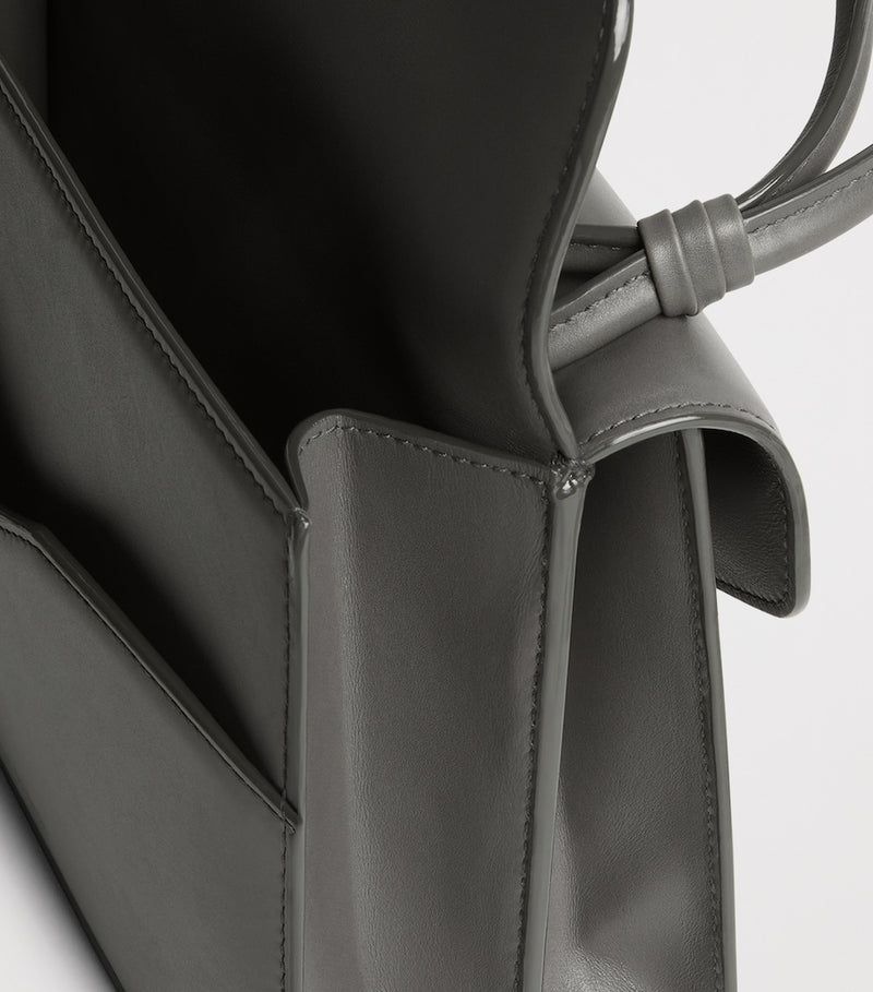 Bottega Veneta Nodo Piano top-handle bag, calfskin leather, UK version