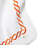Pratesi cotton Treccia bath mat 50cm x 90cm, imported from the UK
