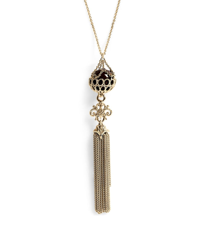 Chloé tassel detail necklace, imported from the UK