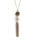 Chloé tassel detail necklace, imported from the UK