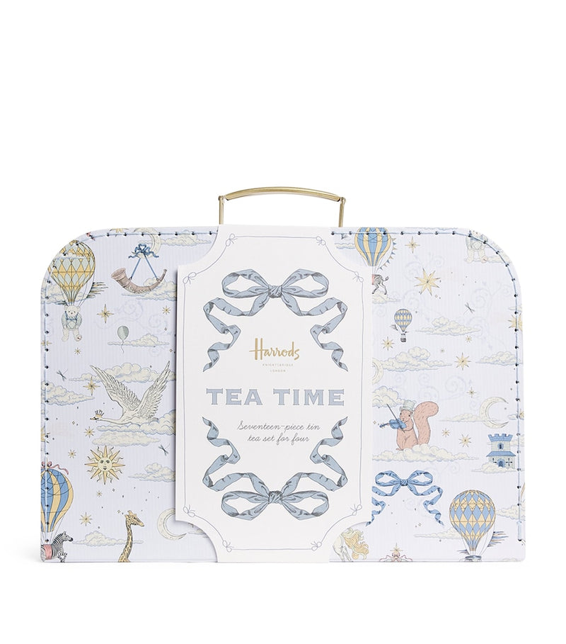 Harrods 17-piece 4-person tea time set, UK version