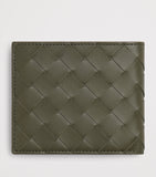 Bottega Veneta Intrecciato bifold wallet 9.5x11cm, imported from the UK