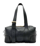 AllSaints Ares shoulder bag with croc-embossed leather (British brand)