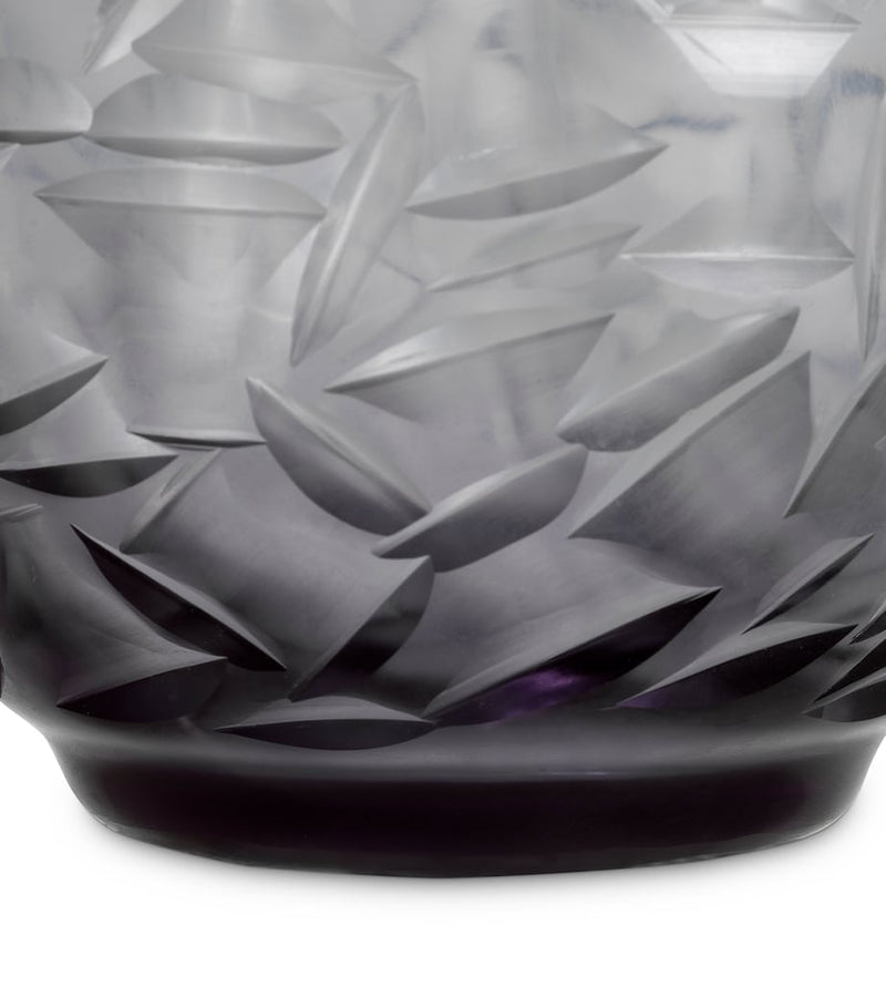 Eichholtz Hadleigh glass vase 13.5cm (British brand)