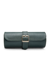 Harrods WOLF Vegan Leather Triple Watch Roll- Buy online at McGrocer