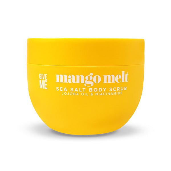 Give Me Mango Melt Sea Salt Scrub 300ml, imported from the UK