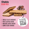 Diablo chocolate cream wafer thins no added sugar 150g (British brand)