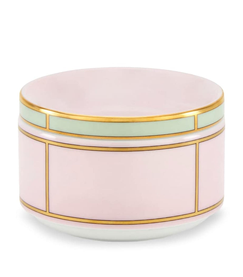 Ginori 1735 porcelain sugar pot Rosa 10cm, UK version