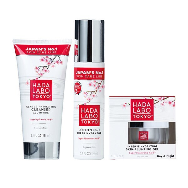 Hada Labo Super HA skincare bundle 3 items, UK version