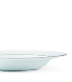 Prada set of two porcelain soup plates, 22cm diameter, imported from the UK