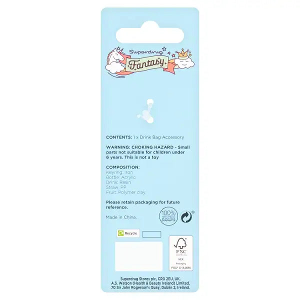 Fantasy drink keychain 3 colours - British product