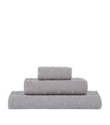 Harrods Zero Twist Gauze Dots Bath Towel 70cm x 140cm- Buy online at McGrocer