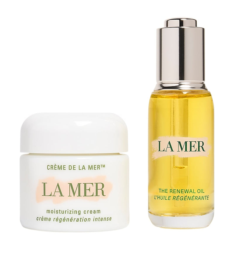La Mer Blue Heart Glow Collection luxury skincare set, imported from the UK