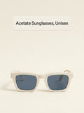 Burberry BE4403 rectangular acetate sunglasses, imported from the UK