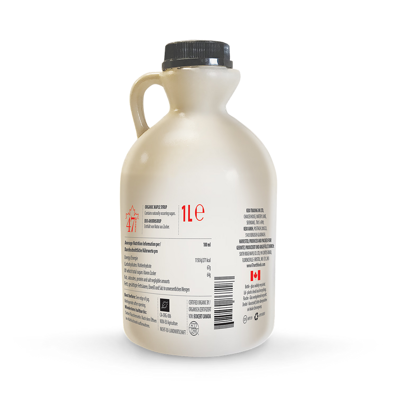 47° North maple syrup very dark 1L (British brand)