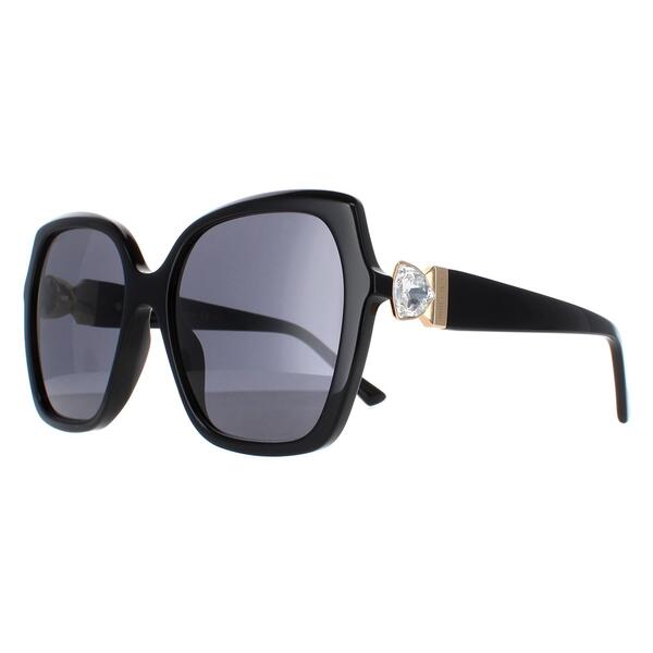 Jimmy Choo MANON sunglasses in black grey blue, UK version