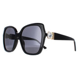 Jimmy Choo MANON sunglasses in black grey blue, UK version