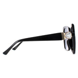 Jimmy Choo MANON sunglasses in black grey blue, UK version