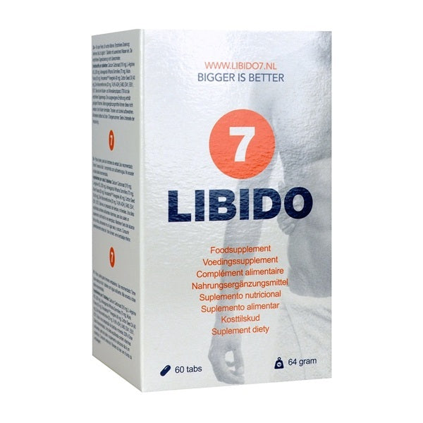 Morningstar Pharma Libido7 male vitality supplement 60 tablets (British brand)