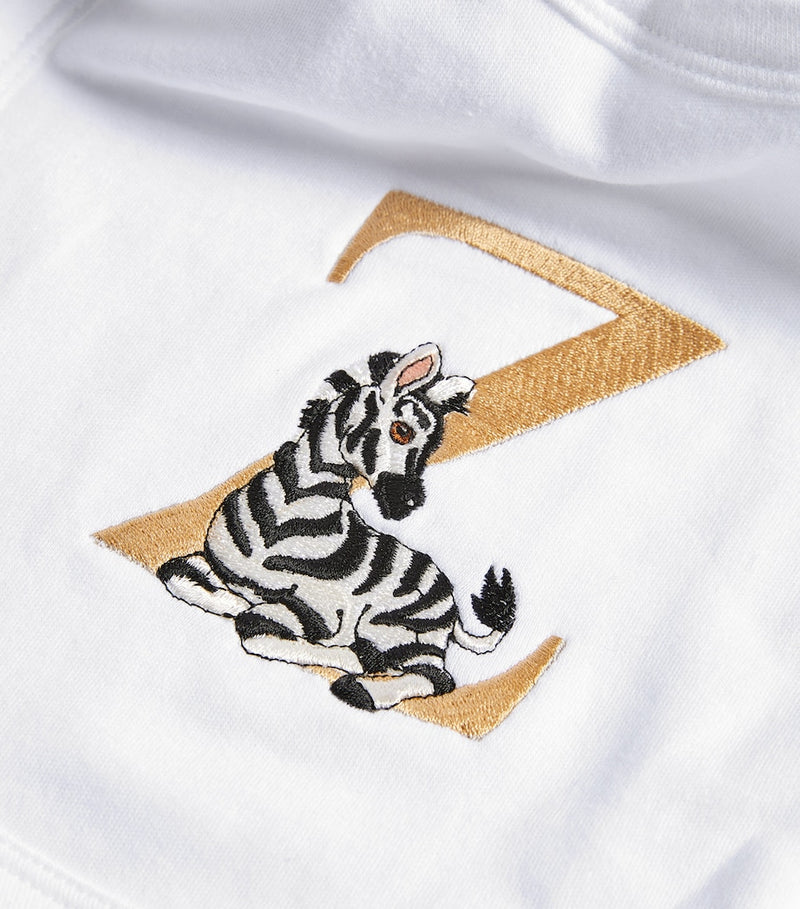 Paint My Dreams 'Z' monogram bib - British product
