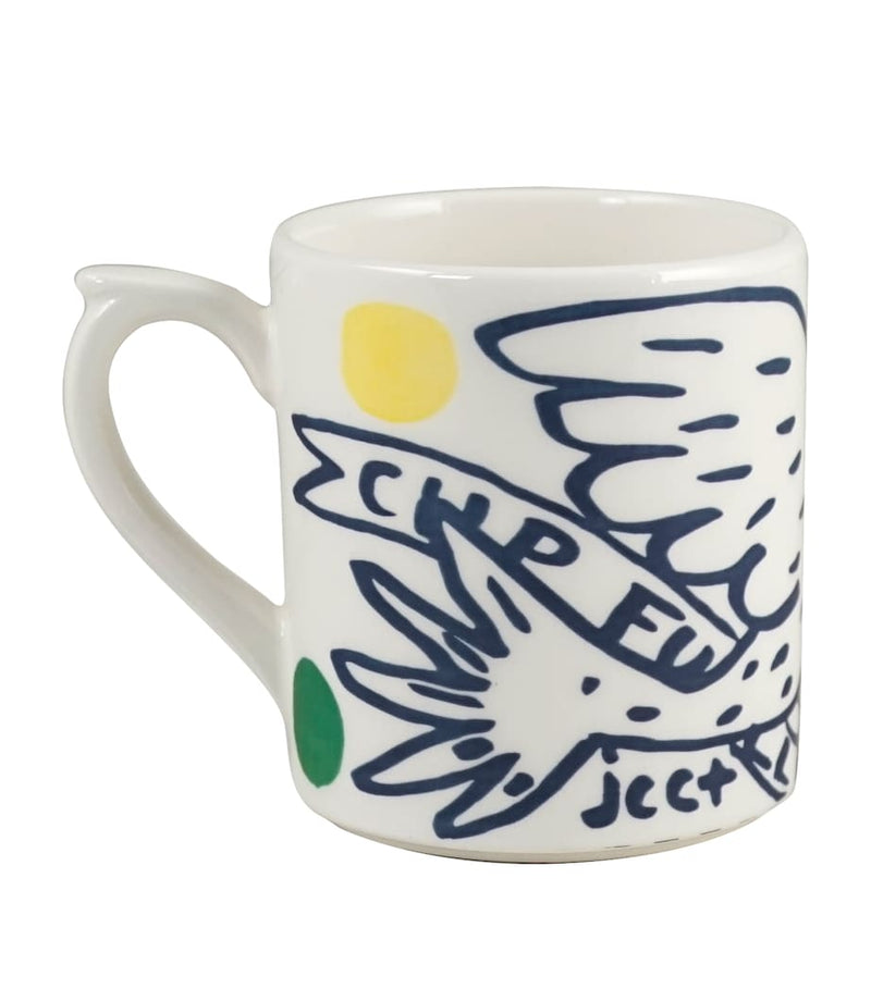 Gien L'Archipel Sentimental bird mug (British brand)