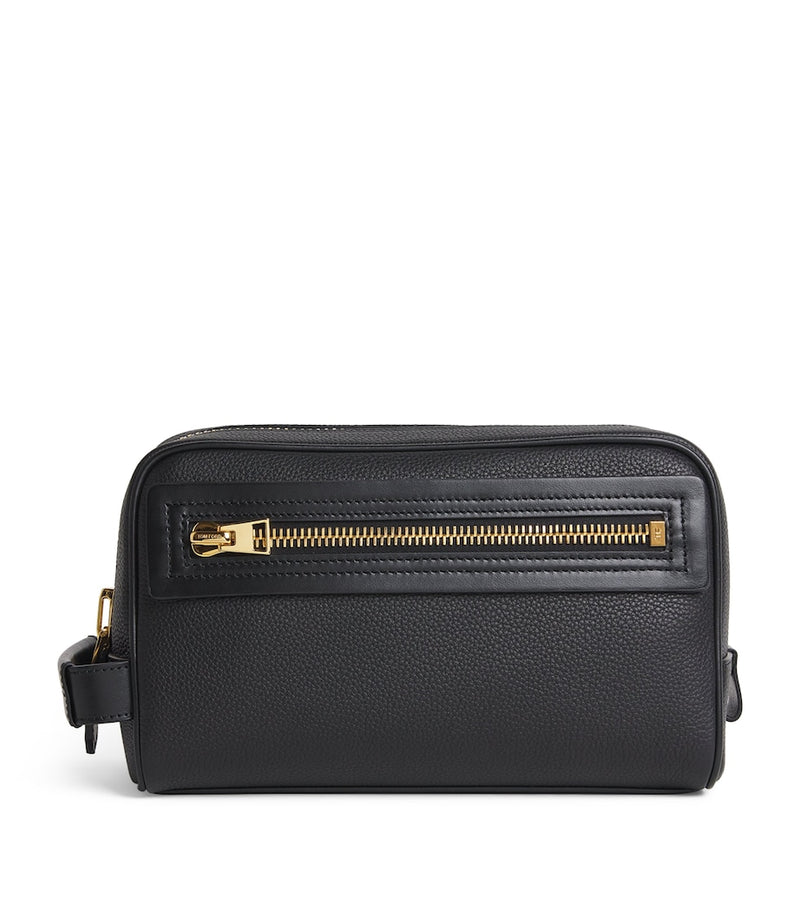 TOM FORD leather wash bag (British brand)