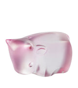 Harrods Lalique Han Meilin Crystal Ox Ornament Home Decoration 10cm- Buy online at McGrocer