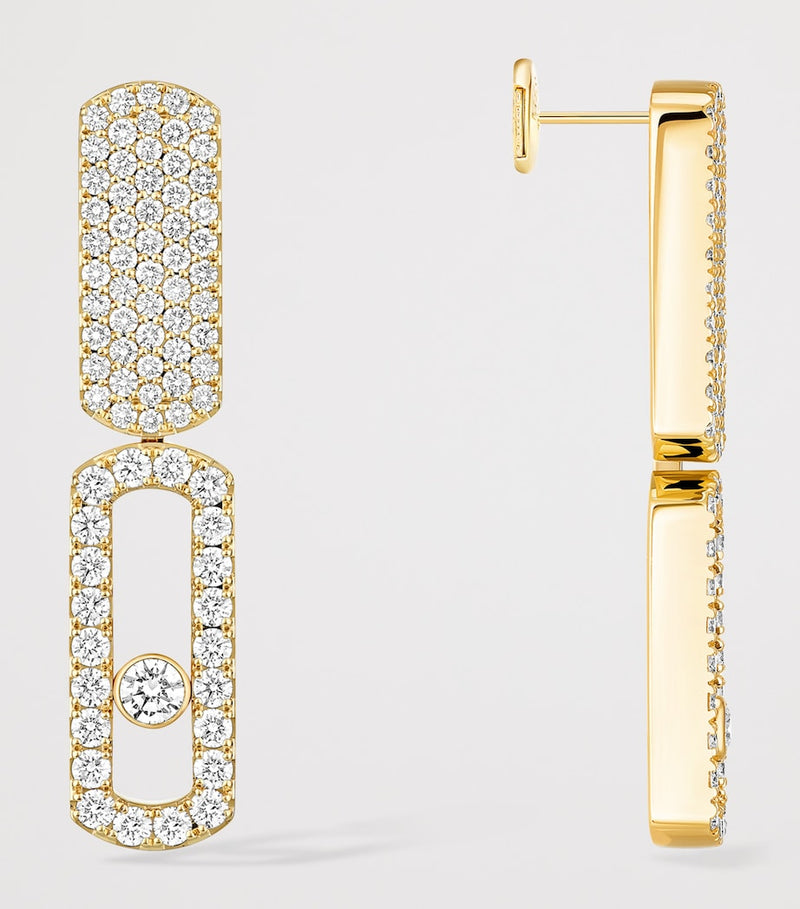 Messika Imperial Move earrings 0.70ct diamonds (British brand)