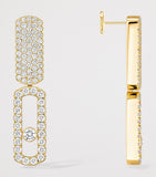 Messika Imperial Move earrings 0.70ct diamonds (British brand)
