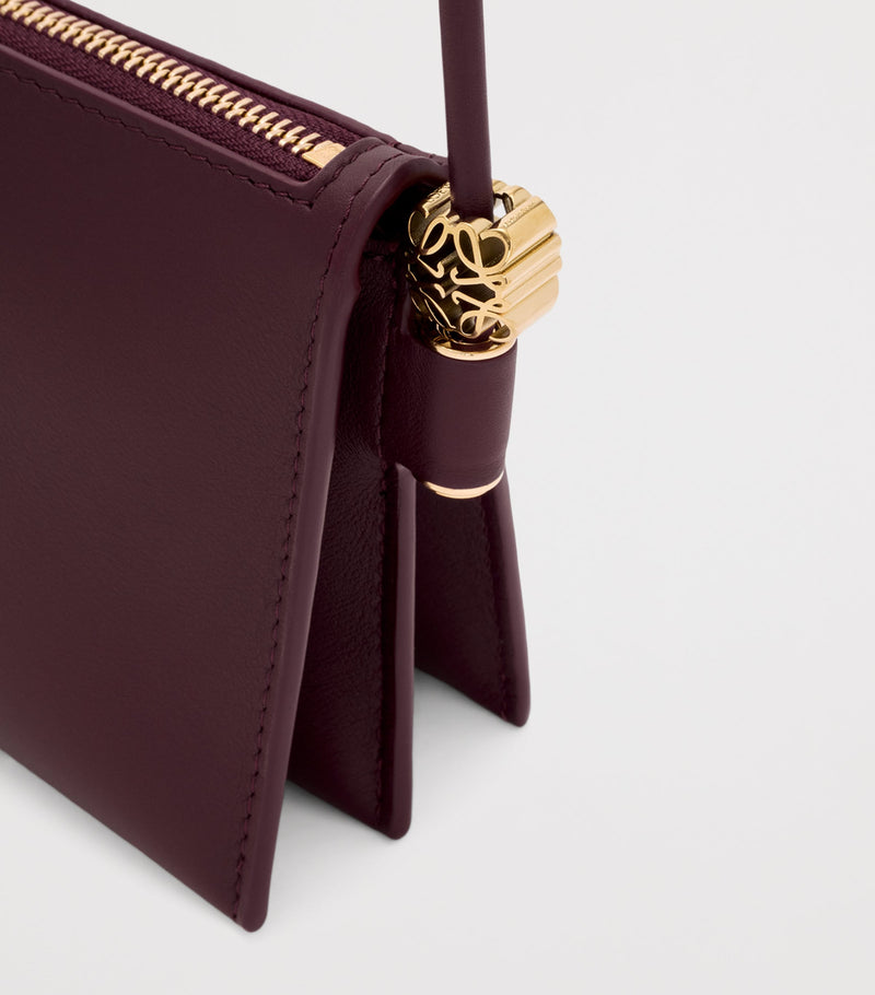 LOEWE Joya leather pouch with adjustable strap (British brand)