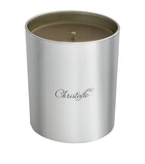 Harrods Candle with Silver Accents in Metallic Glass Container- Buy online at McGrocer